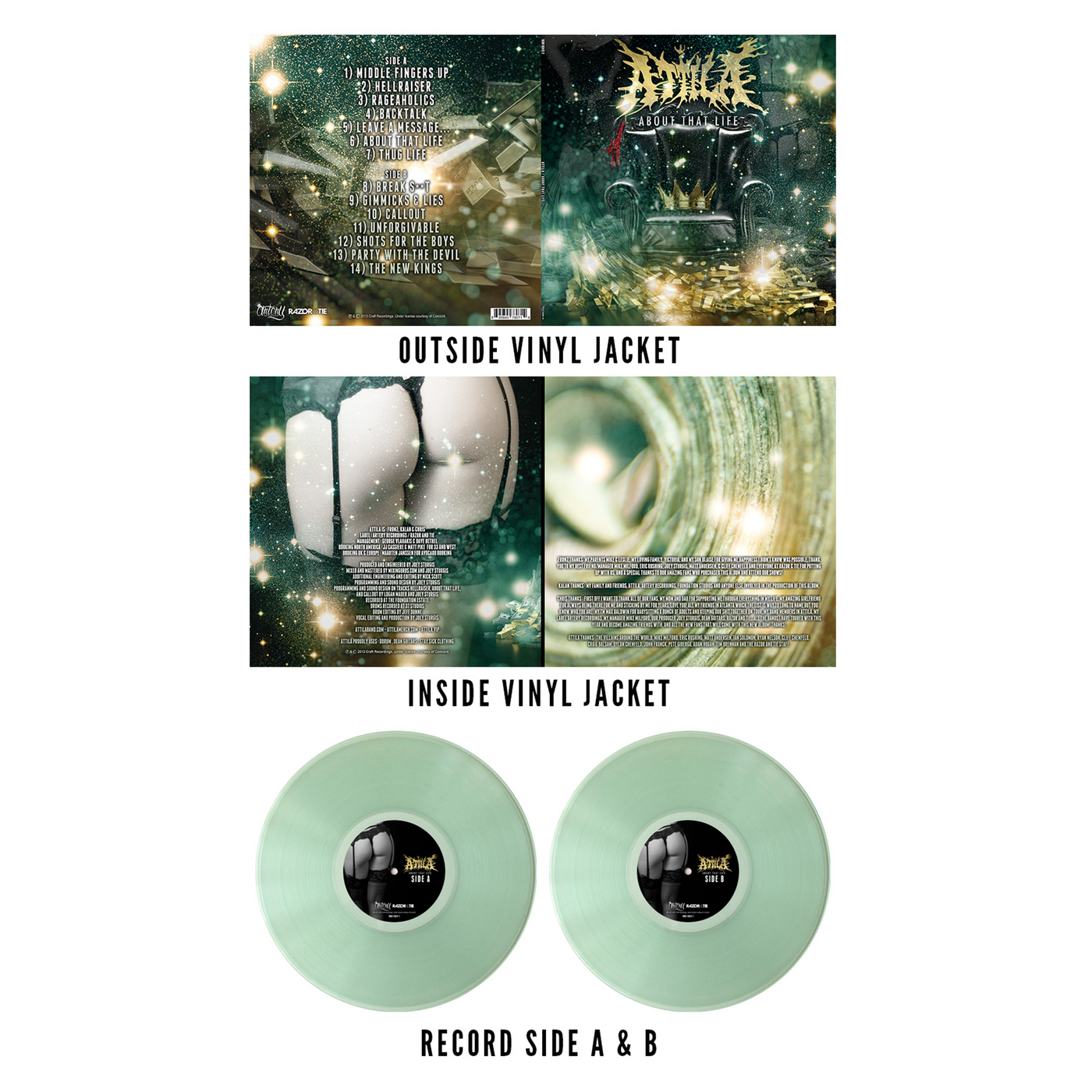 About That Life LP - Coke Bottle Green - Limited to 700 (Pre-Order)
