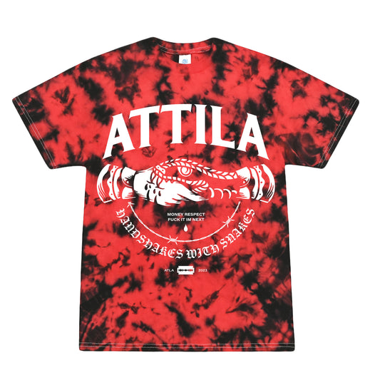 Tie Dye Handshakes Tee