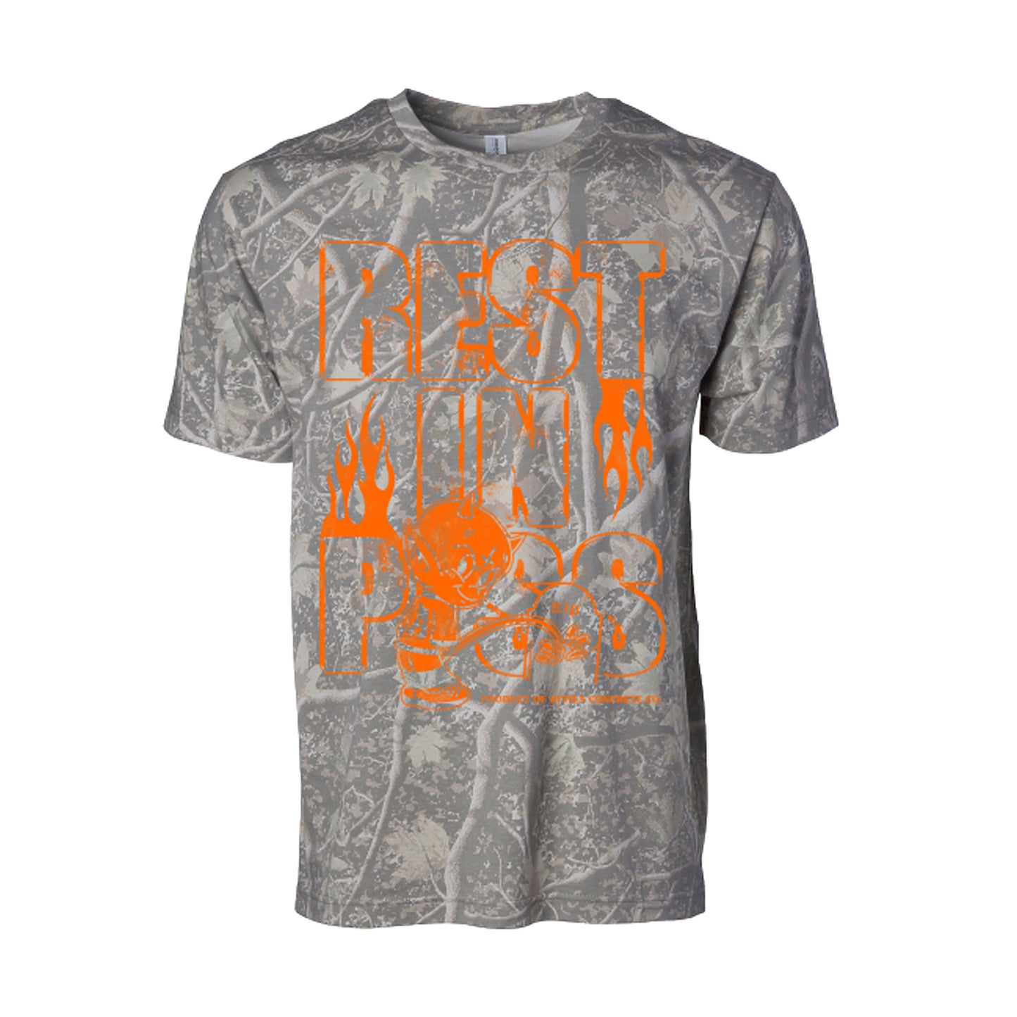 Rest In Piss Camo Tee
