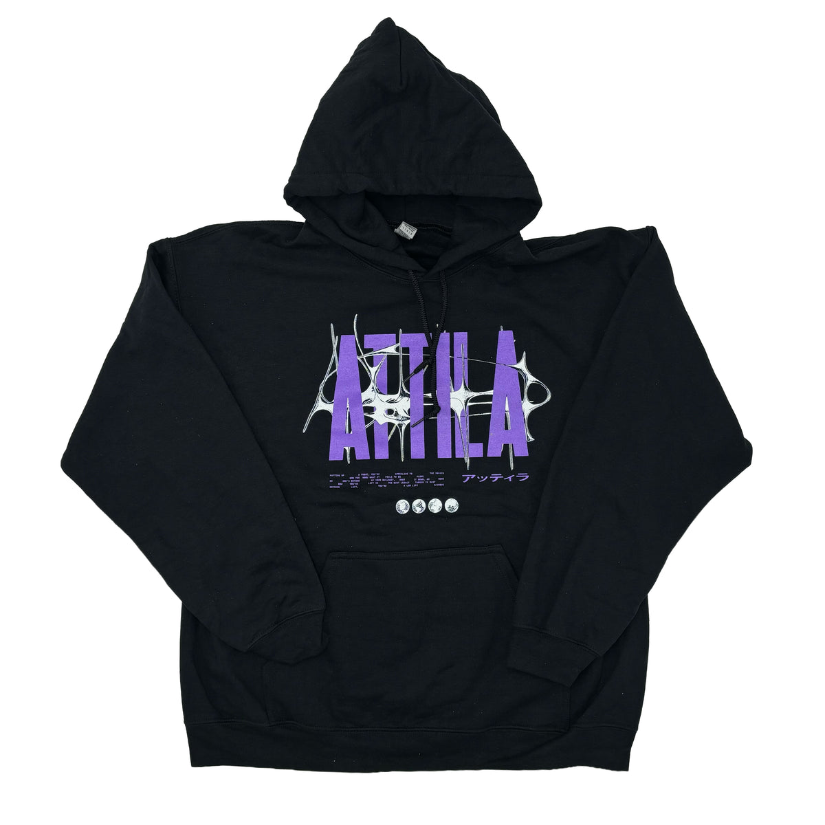 Purple Worldwide Hooded Sweatshirt