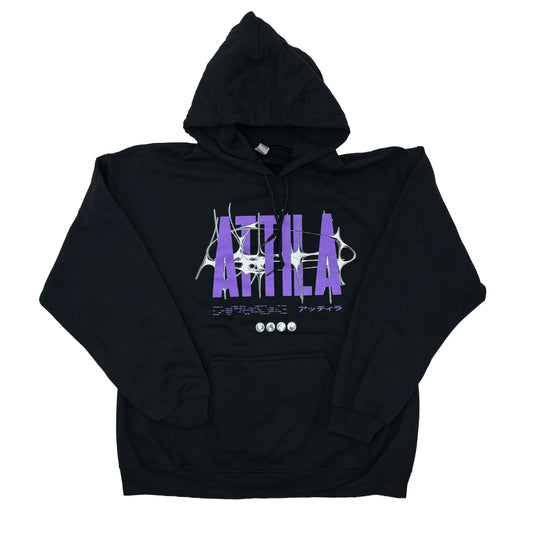 Purple Worldwide Hooded Sweatshirt